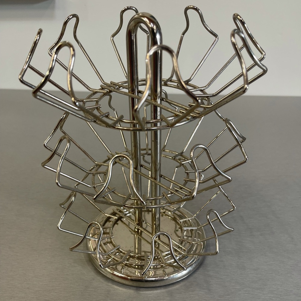 Stainless Steel  Keurig K cup Rotating Carousel